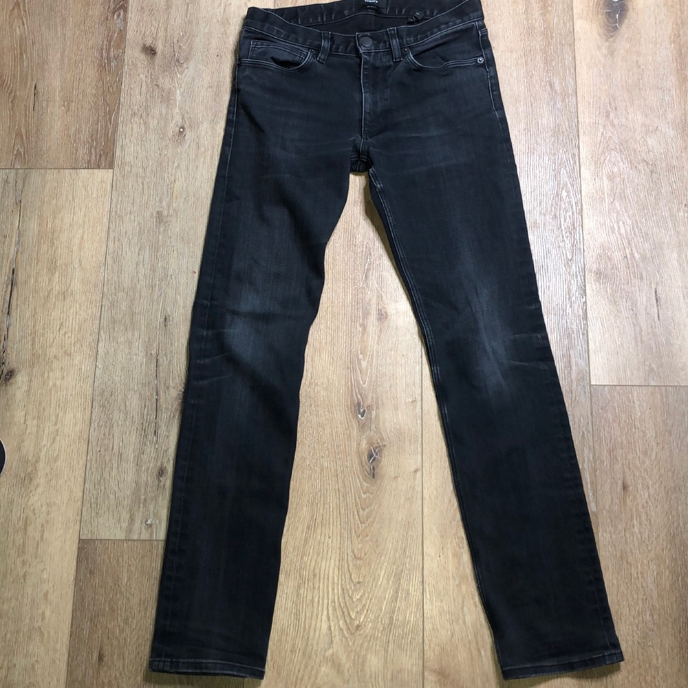 Theory Black Wash Skinny Jeans Size 28